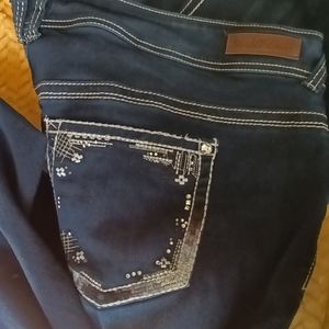 Wallflower luscious curvy fit  dark wash jeans plus size 24